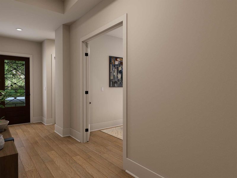 The Brookford - Optional Study Door The Brookford - Optional Study Door