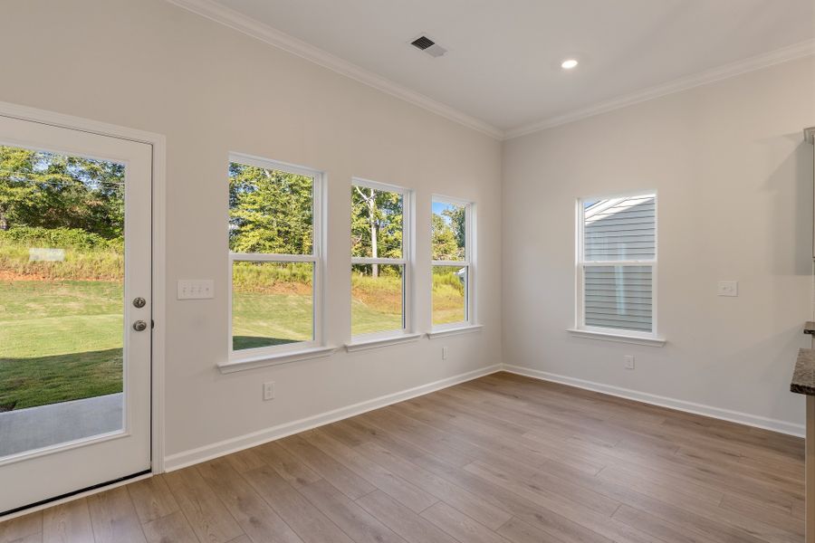 Spacious, unfurnished interior of a new home in Landmark Commons, Boiling Springs (Image 15).