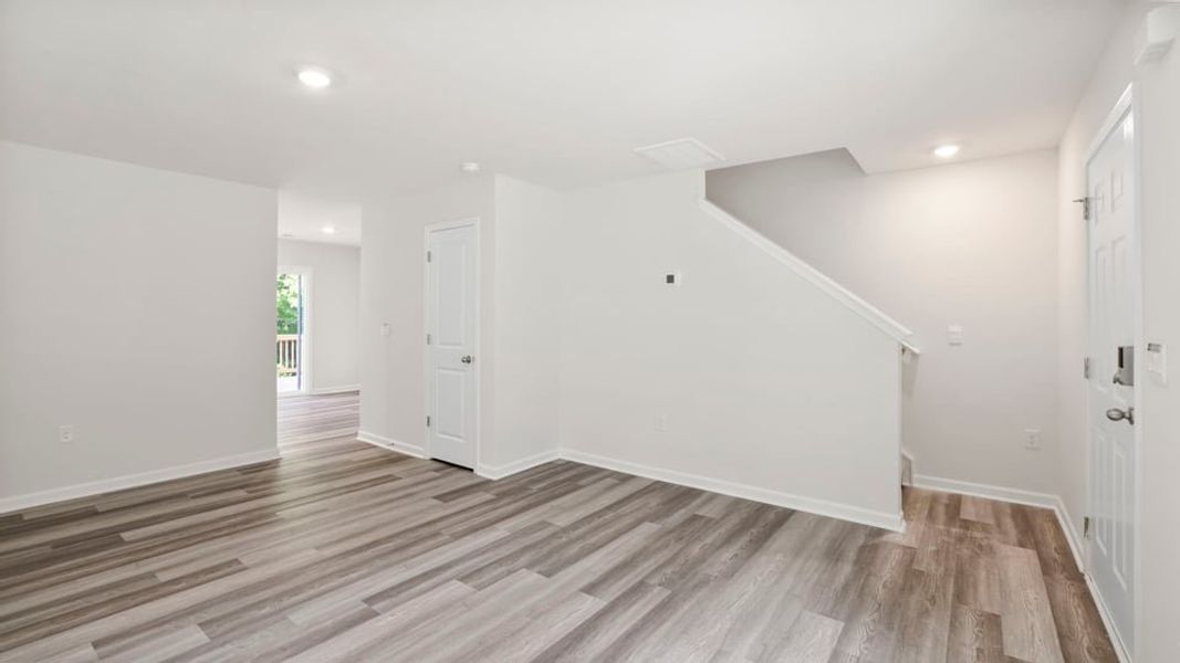 Spacious, unfurnished interior of a new home in Hawk Ridge, Anderson (Image 18). Spacious, unfurnished interior of a new home in Hawk Ridge, Anderson (Image 18).