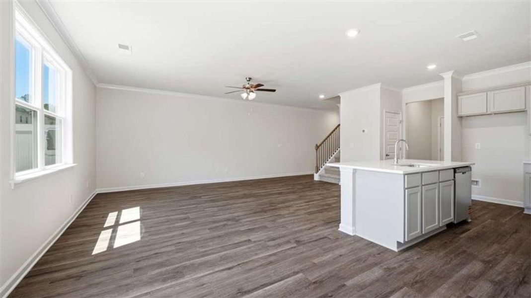 Spacious, unfurnished interior of a new home in Independence Villas and Townhomes, Loganville (Image 15).