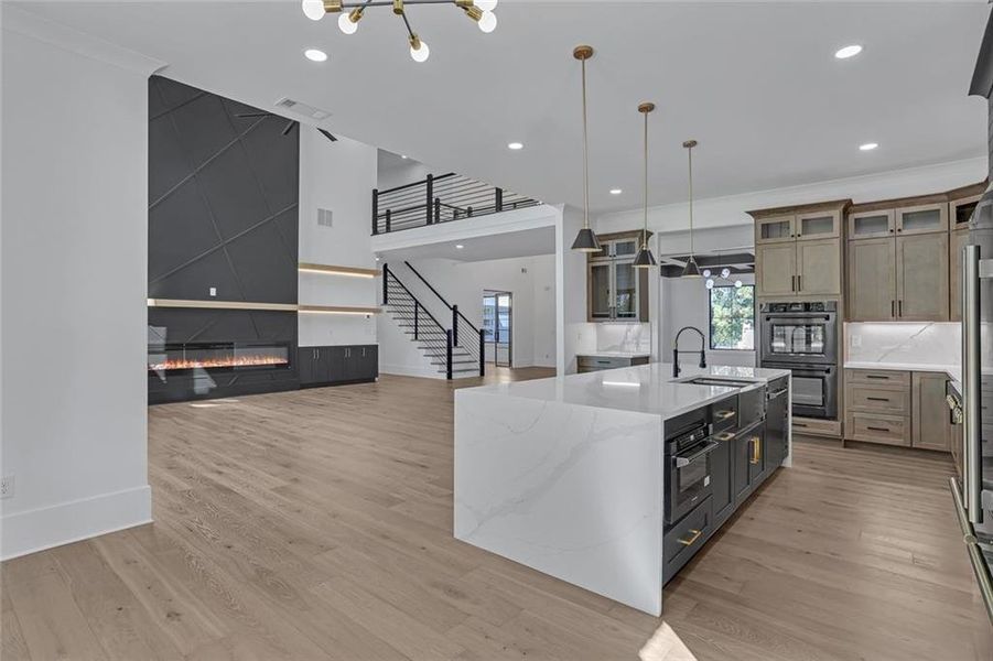 Furnished interior view inside a new home in , Loganville (Image 9).