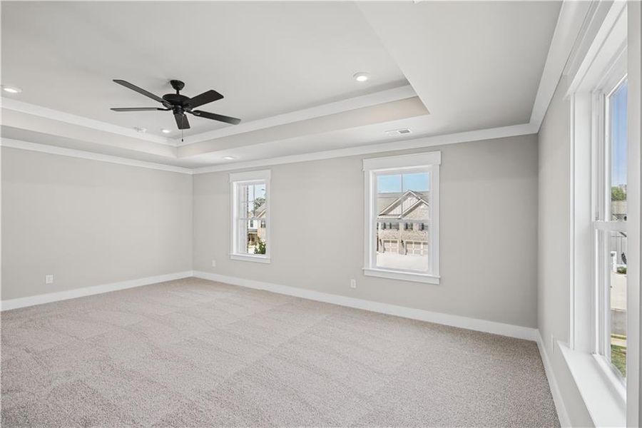 Spacious, unfurnished interior of a new home in Springside Reserve, Powder Springs (Image 23).