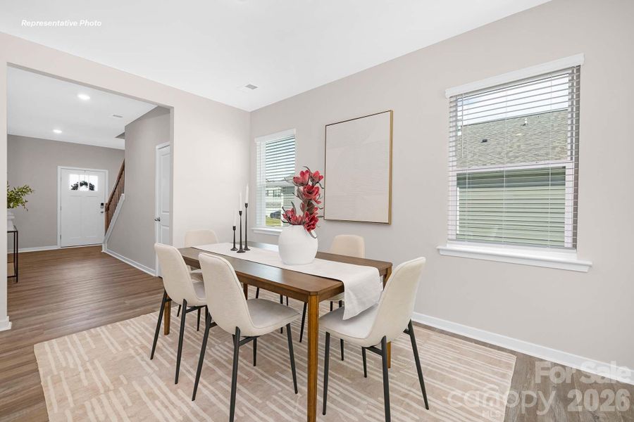 Furnished interior view inside a new home in Silverstein, Salisbury (Image 4).