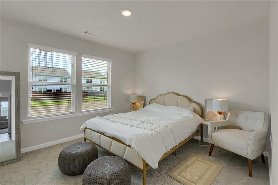 Furnished interior view inside a new home in , Atlanta (Image 13).