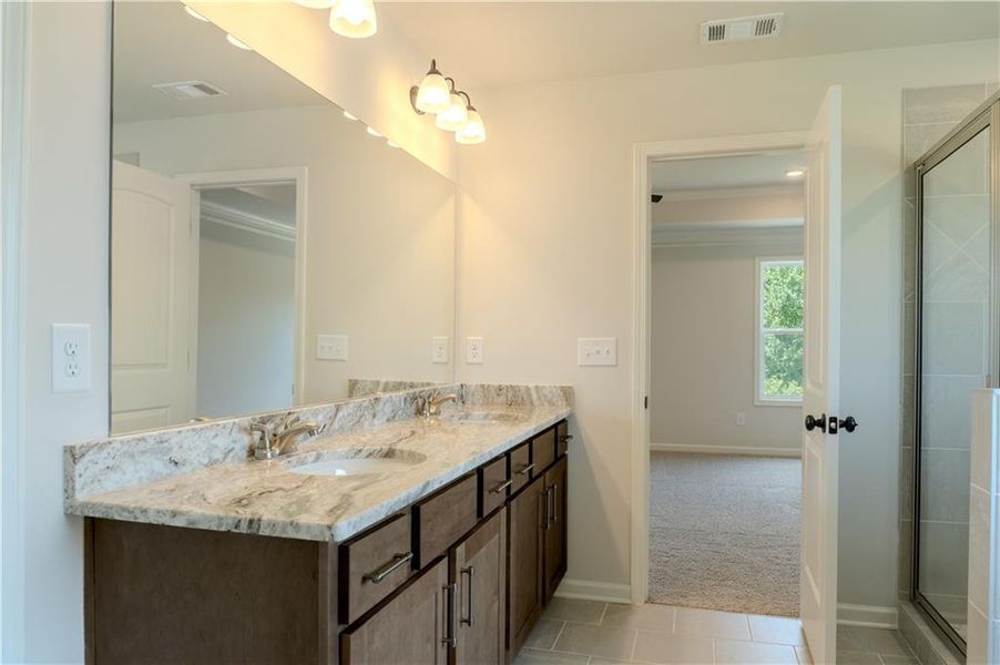 Furnished interior view inside a new home in Harmony Farms, Eatonton (Image 18).