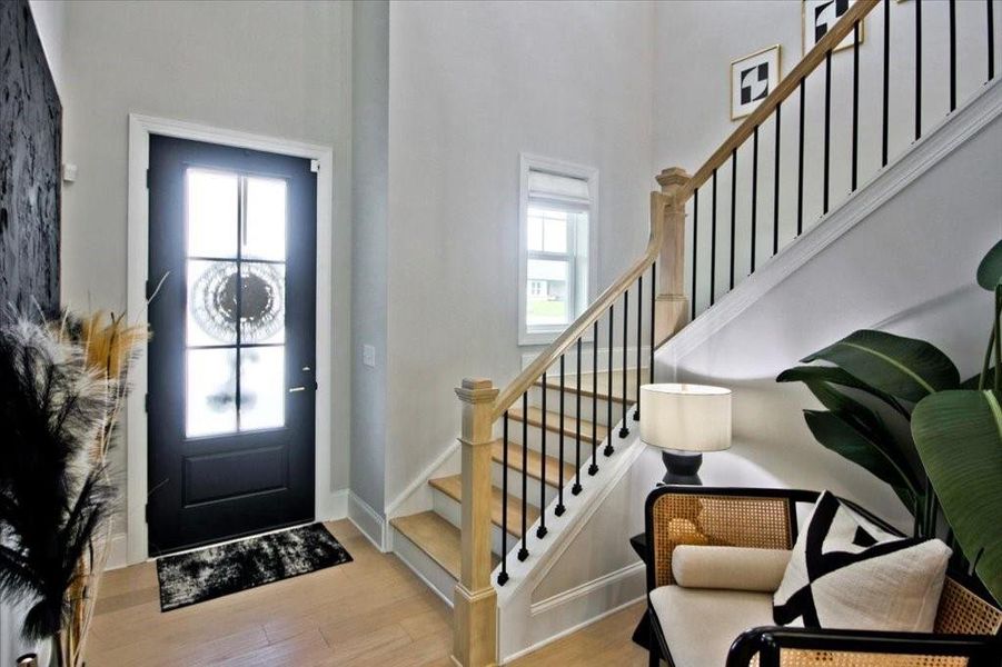 Furnished interior view inside a new home in , Cumming (Image 19).