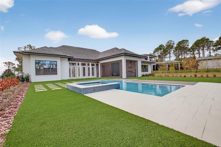 Exterior details and patio area of a home in , Montverde (Image 26). Exterior details and patio area of a home in , Montverde (Image 26).