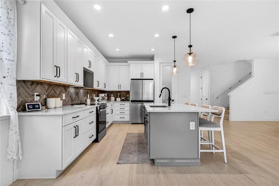 Furnished interior view inside a new home in , Sanford (Image 16).