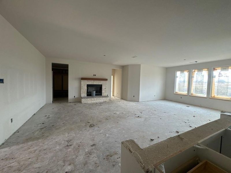 In-progress construction of a new home in Terra Escalante, Blue Ridge, TX (Image 7).