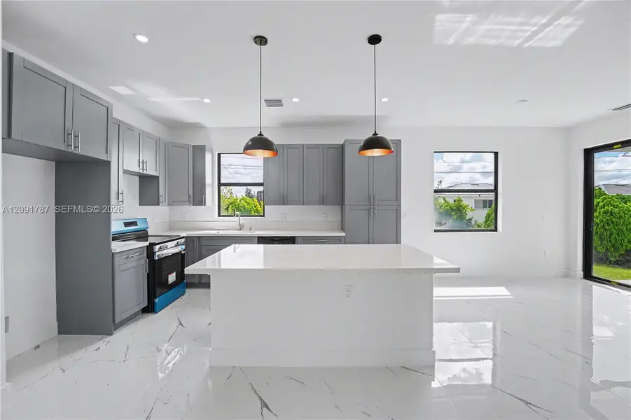 Furnished interior view inside a new home in , Cape Coral (Image 15). Furnished interior view inside a new home in , Cape Coral (Image 15).