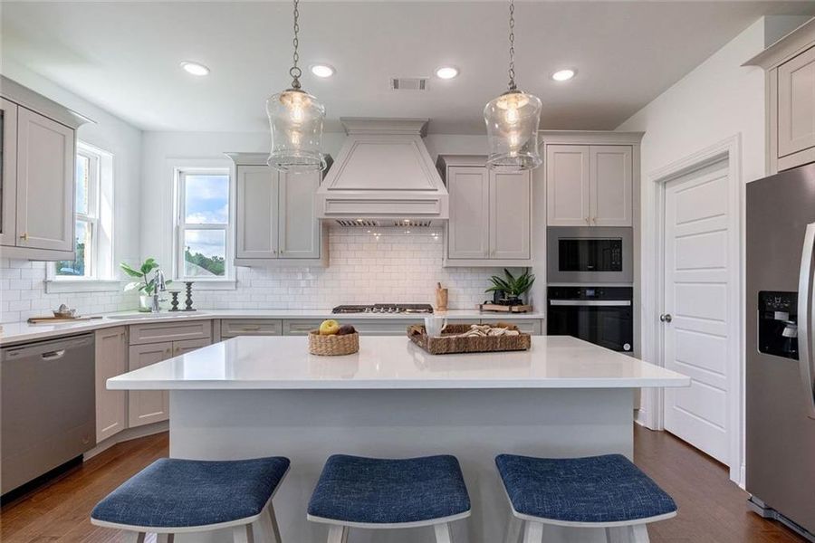 Furnished interior view inside a new home in , Watkinsville (Image 61).