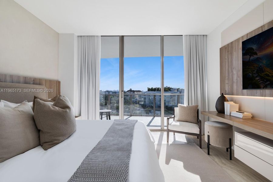 Furnished interior view inside a new home in , Bay Harbor Islands (Image 20). Furnished interior view inside a new home in , Bay Harbor Islands (Image 20).