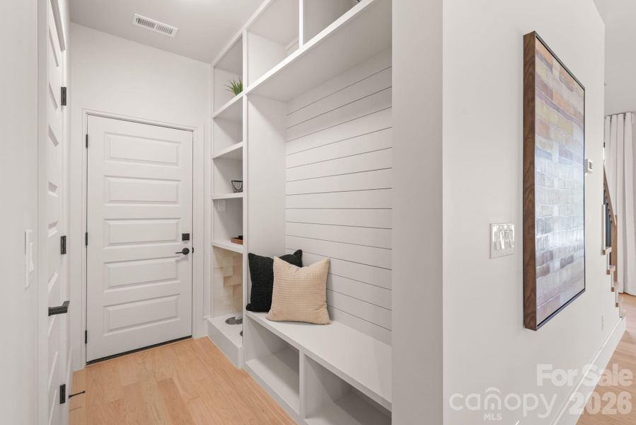 Furnished interior view inside a new home in , Charlotte (Image 19).