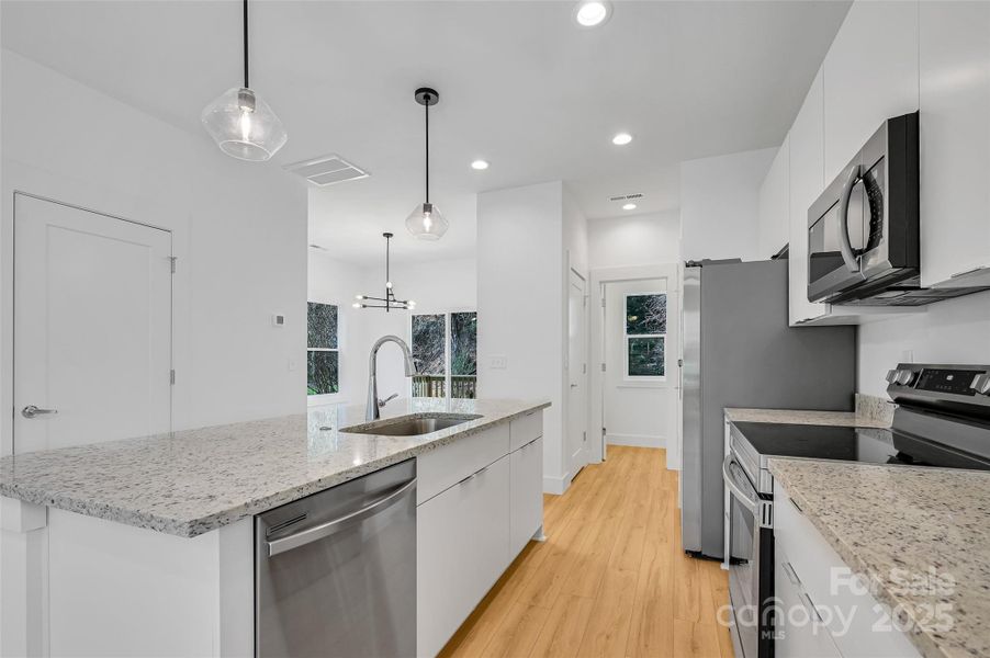 Furnished interior view inside a new home in , Asheville (Image 11).