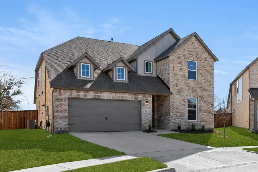 Representative exterior photo of a completed home built from the Republic by Rockwell Homes in Creekside, Royse City, TX (Image 2). Representative exterior photo of a completed home built from the Republic by Rockwell Homes in Creekside, Royse City, TX (Image 2).