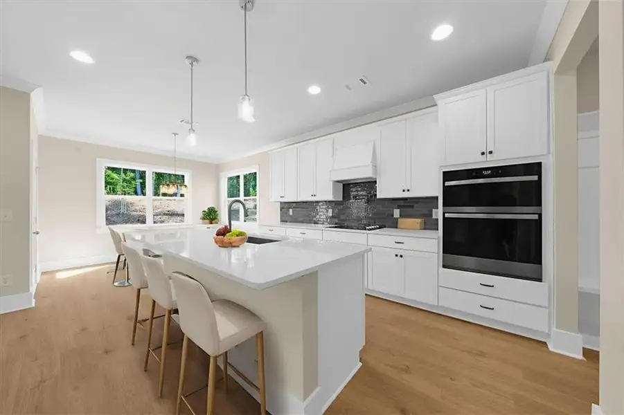 Furnished interior view inside a new home in , Flowery Branch (Image 6).