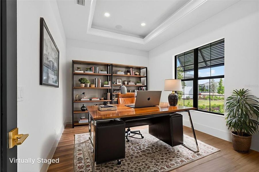 Furnished interior view inside a new home in , Sarasota (Image 15).