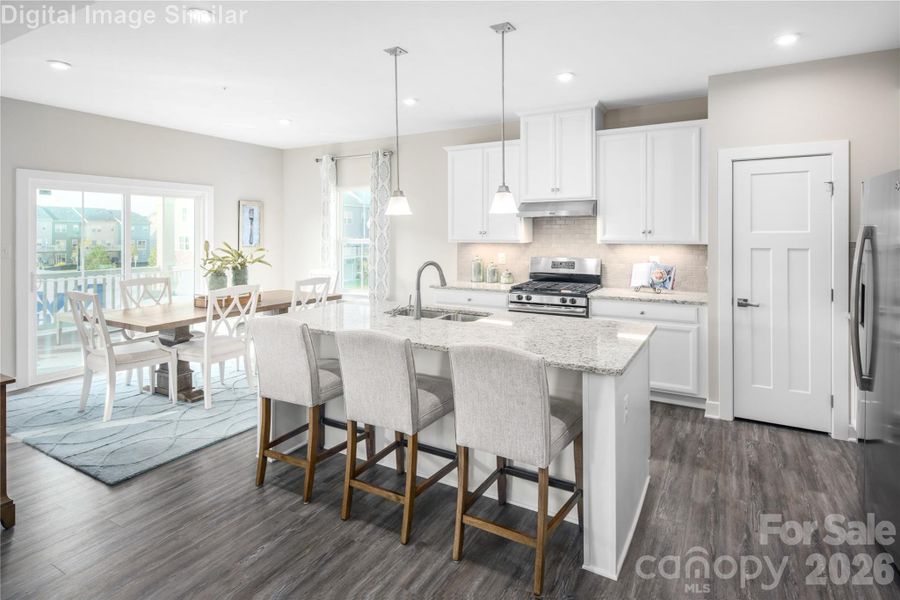 A kitchen made for entertaining!