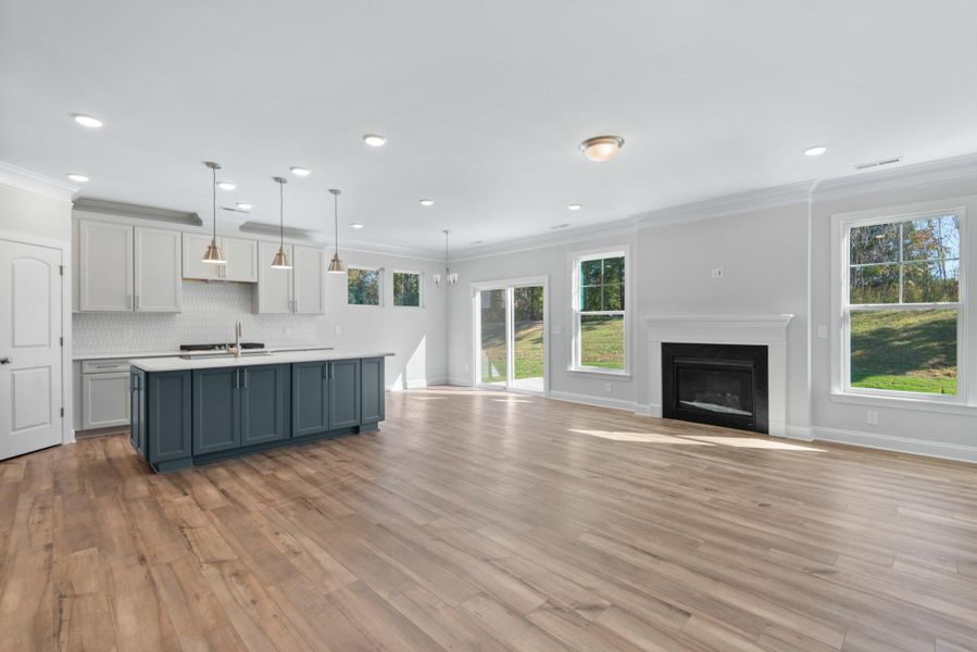 Spacious, unfurnished interior of a new home in Wexford, Elon (Image 16).