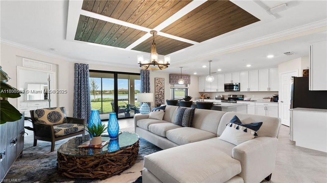 Furnished interior view inside a new home in , Immokalee (Image 16). Furnished interior view inside a new home in , Immokalee (Image 16).