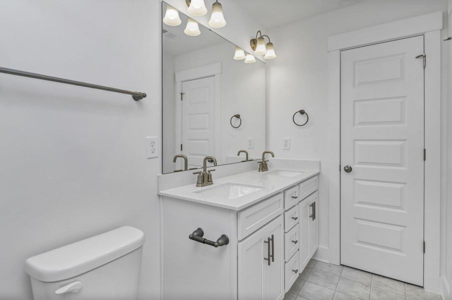Furnished interior view inside a new home in Lake Carolina Townhomes, Columbia (Image 16).