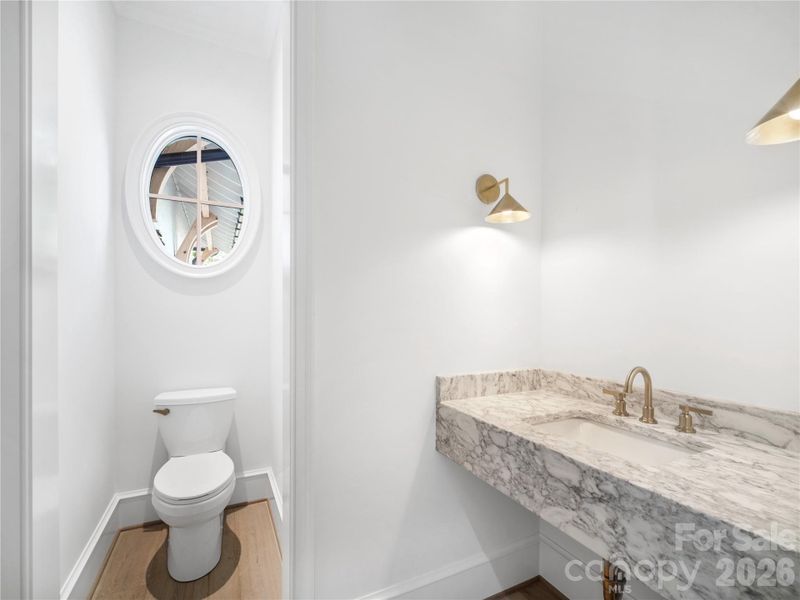 Photograph for representation of build and quality of finishes.