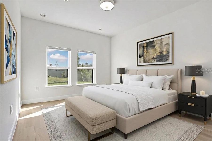 Furnished interior view inside a new home in , Ocala (Image 7).