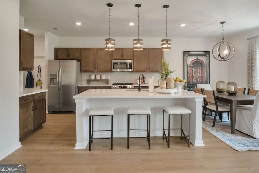 Furnished interior view inside a new home in Avalon, Perry (Image 7).