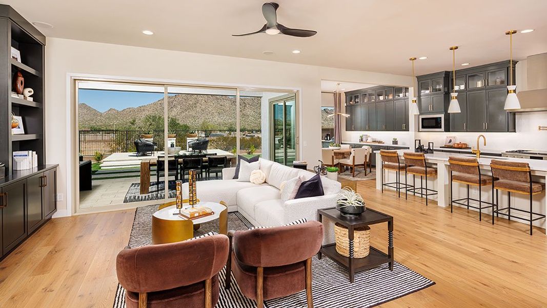 Representative furnished interior of a home built from the Ridgeline by Taylor Morrison in Ladera Trails, Peoria (Image 5).
