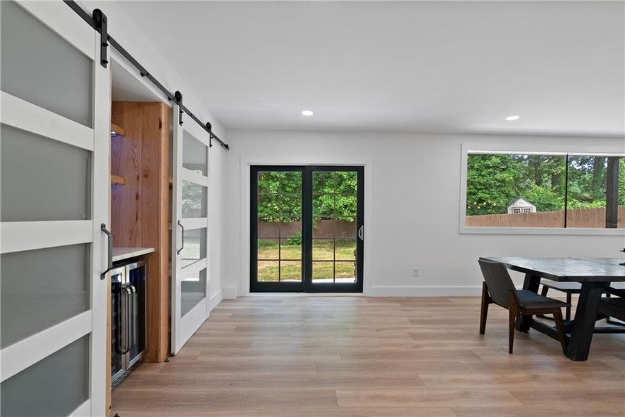 Furnished interior view inside a new home in , Atlanta (Image 10).