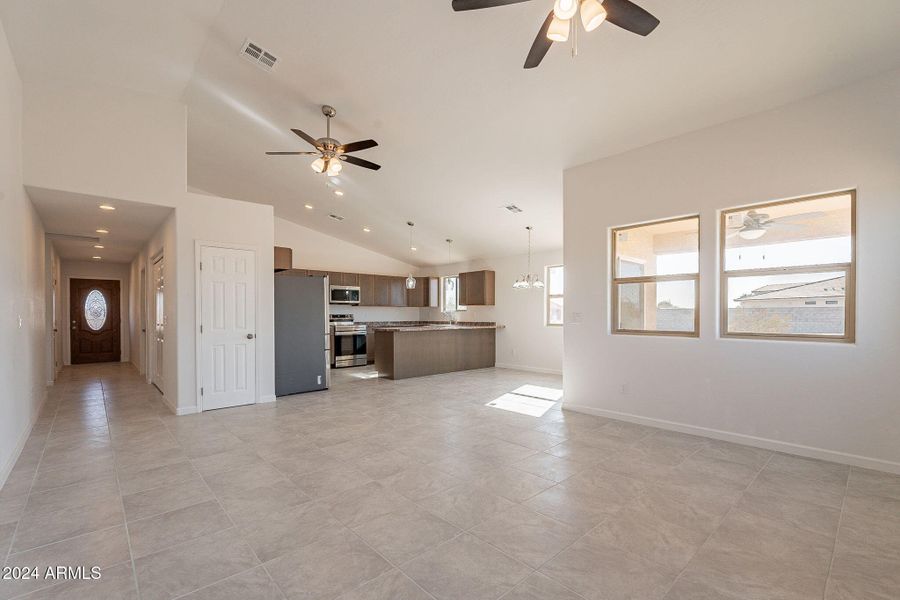 Living Room/ Kitchen