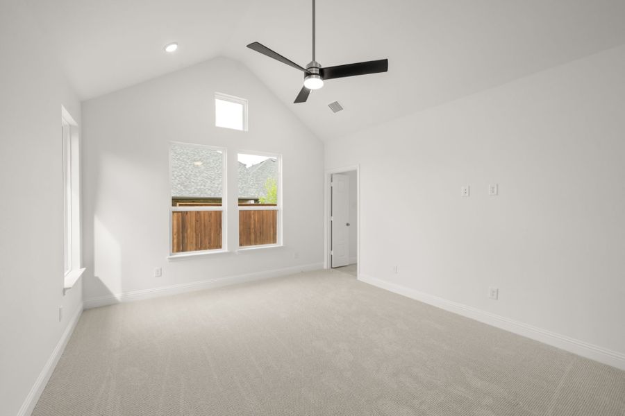 Spacious, unfurnished interior of a new home in Creekview Meadows, Pilot Point (Image 19). Spacious, unfurnished interior of a new home in Creekview Meadows, Pilot Point (Image 19).