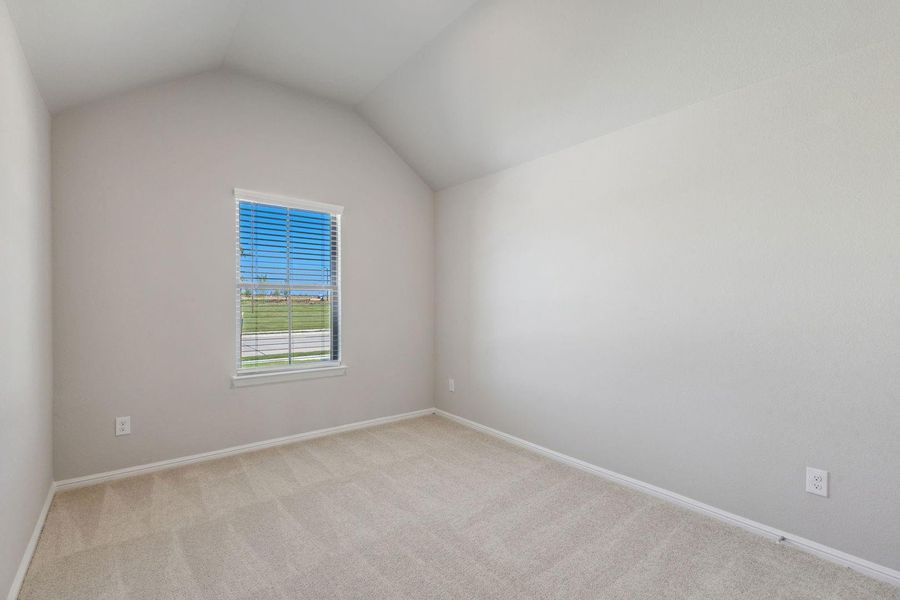 Bedroom in the Diamond home plan by Trophy Signature Homes – REPRESENTATIVE PHOTO Bedroom in the Diamond home plan by Trophy Signature Homes – REPRESENTATIVE PHOTO