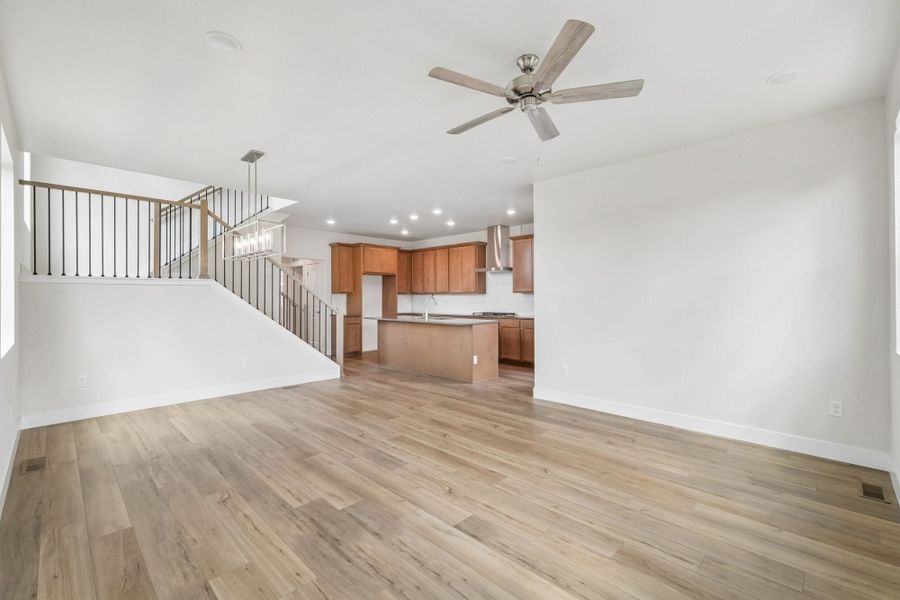Spacious, unfurnished interior of a new home in Pony Park, Colorado Springs (Image 28). Spacious, unfurnished interior of a new home in Pony Park, Colorado Springs (Image 28).