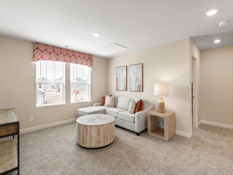Furnished interior view inside a new home in Nelson's Creek, Mocksville (Image 11).