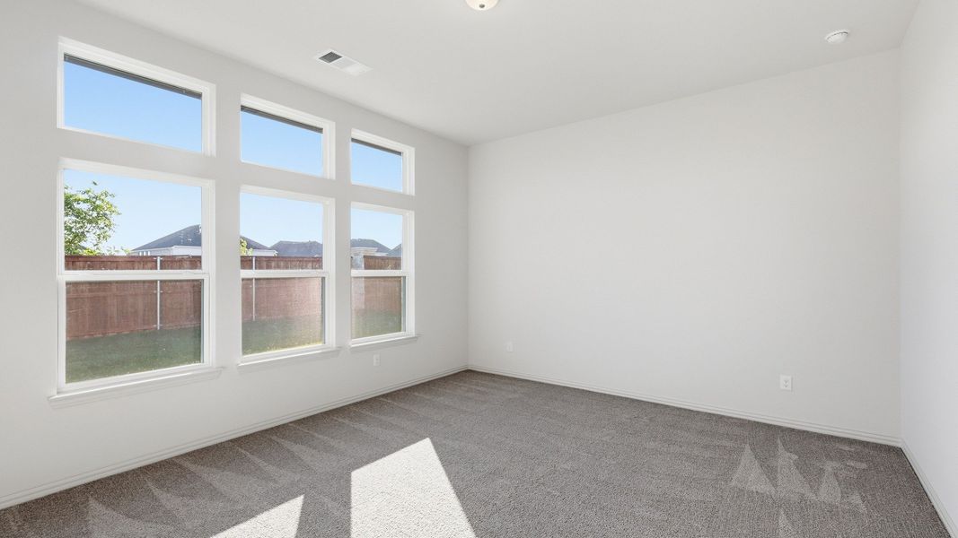 Furnished interior view inside a new home in Wildflower Ranch, Fort Worth (Image 25).