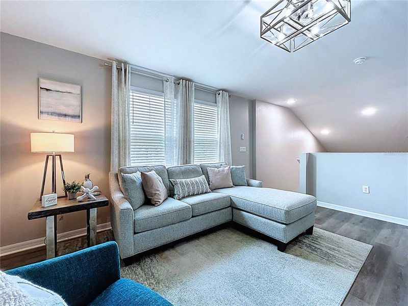 Furnished interior view inside a new home in Pasadena Point, Wesley Chapel (Image 10). Furnished interior view inside a new home in Pasadena Point, Wesley Chapel (Image 10).