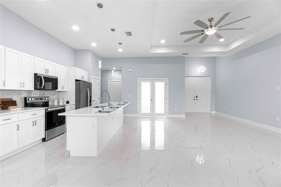 Furnished interior view inside a new home in , Lehigh Acres (Image 15).