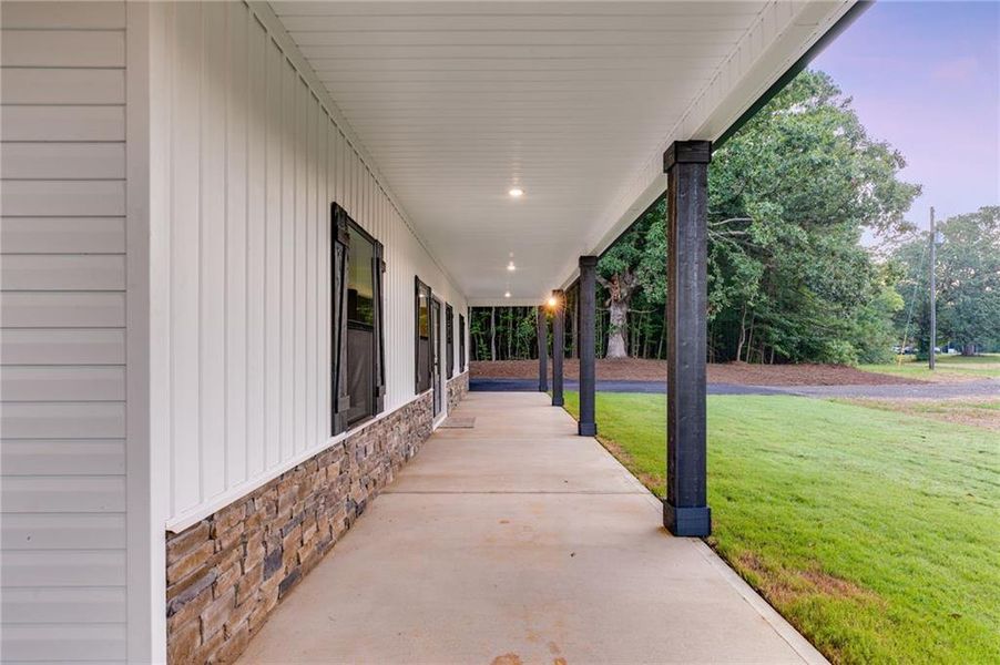 Exterior details and patio area of a home in , Buchanan (Image 2). Exterior details and patio area of a home in , Buchanan (Image 2).