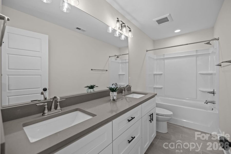 Furnished interior view inside a new home in , Monroe (Image 15).