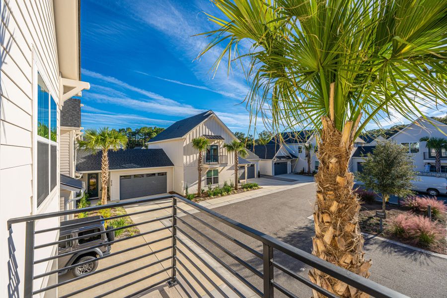 Exterior details and patio area of a home in Hayes Park, Johns Island (Image 26).