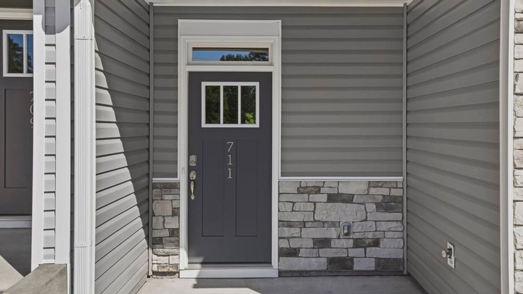 Exterior details and patio area of a home in Hidden Hills, Spartanburg (Image 2). Exterior details and patio area of a home in Hidden Hills, Spartanburg (Image 2).