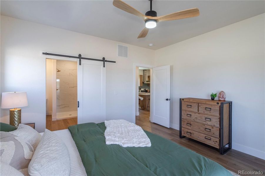 Furnished interior view inside a new home in , Florissant (Image 12).