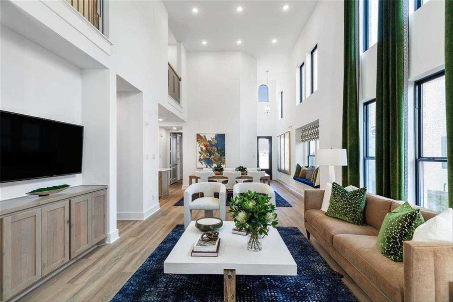 Furnished interior view inside a new home in Mantua Point: 40ft. lots, Van Alstyne (Image 10). Furnished interior view inside a new home in Mantua Point: 40ft. lots, Van Alstyne (Image 10).