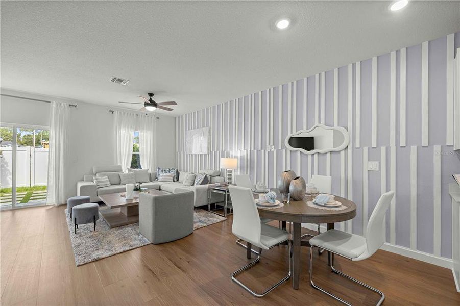 Furnished interior view inside a new home in Tara Serena, Gainesville (Image 13).