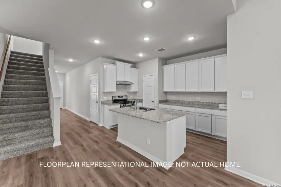 Furnished interior view inside a new home in Meadows at Clear Springs, New Braunfels (Image 13).