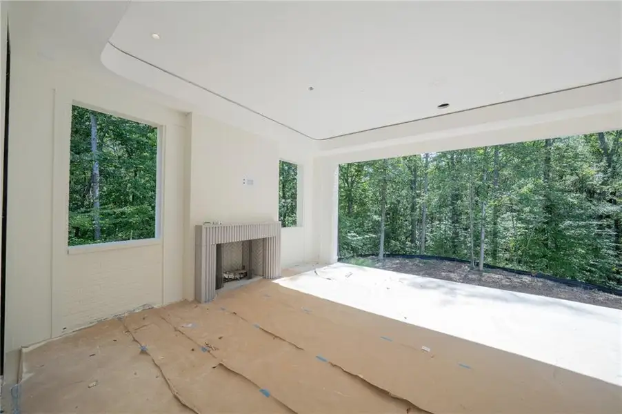 In-progress construction of a new home in , Fayetteville, GA (Image 12).