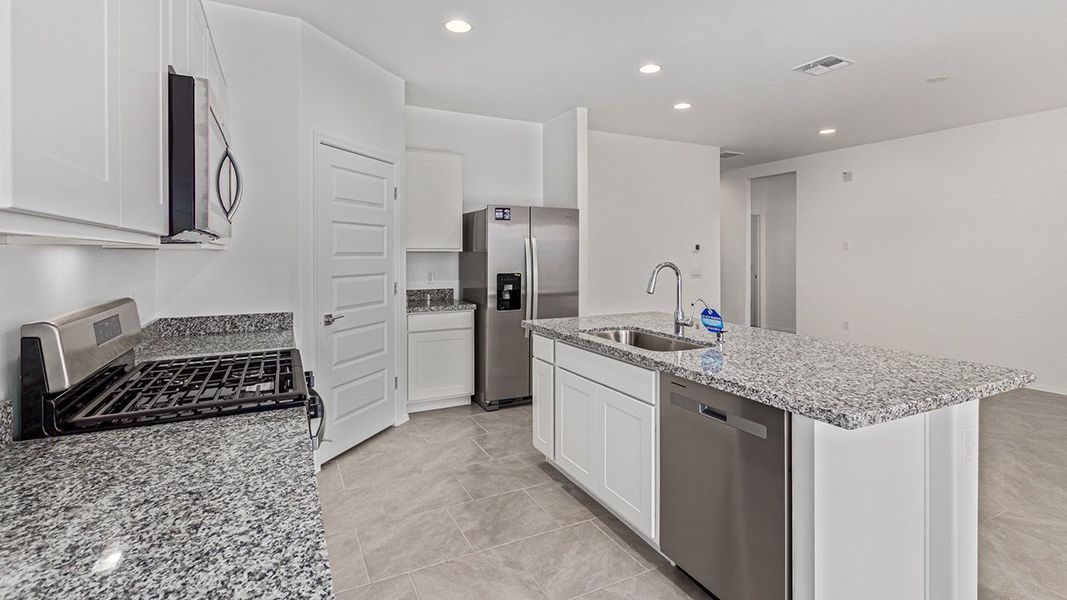 Furnished interior view inside a new home in Barnett Village, Marana (Image 8).