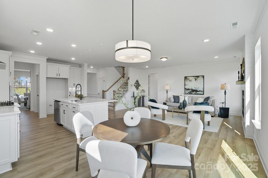 Furnished interior view inside a new home in Summerlin, Mooresville (Image 32). Furnished interior view inside a new home in Summerlin, Mooresville (Image 32).