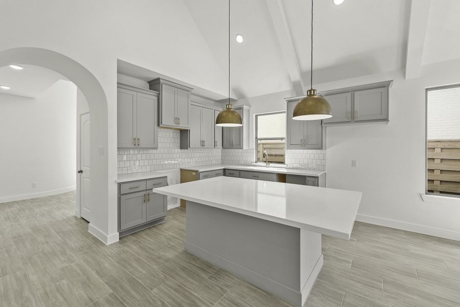 Furnished interior view inside a new home in Austin Point, Richmond (Image 14).